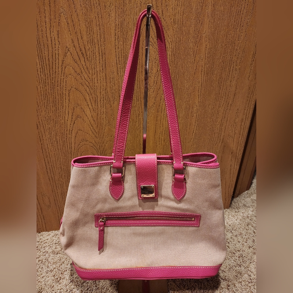 Dooney And Bourke Canvas Shoulder/Tote Bag